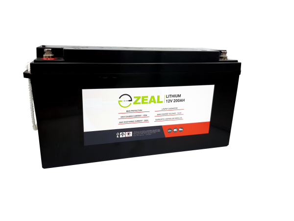 Zeal Lithium 12V200AH